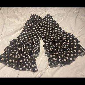 Girls Persnickety ruffle pants